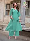 Sarika Vol 1 By Passion Tree A Line Cotton Dhabu Kurti With Bottom Wholesalers In Surat